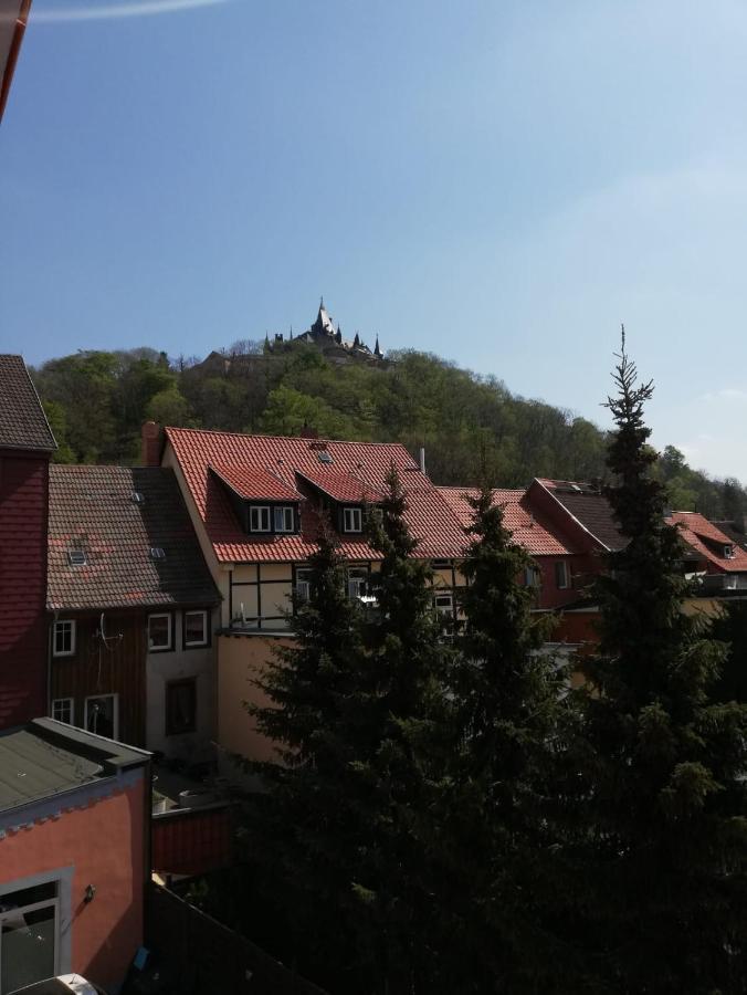 Ferienwohnung Zum Zechpreller Wernigerode Exterior foto